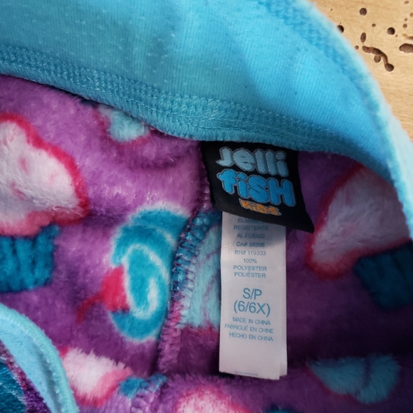 Sz 6 Soft, Fuzzy Sleep Pants - Picture 2 of 2